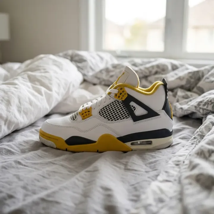 Nike Air Jordan 4 Retro AQ9129-101, vue 3