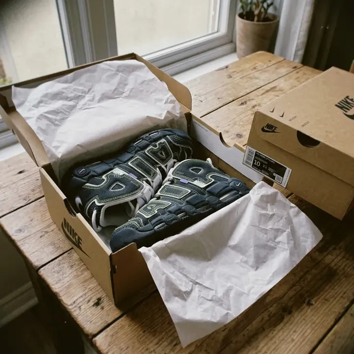 Nike SWDC W Air More Uptempo DX4219-400, vue 4