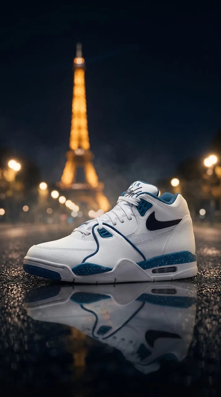 Nike Air Flight 89 306252-116 White/Dark Obsidian